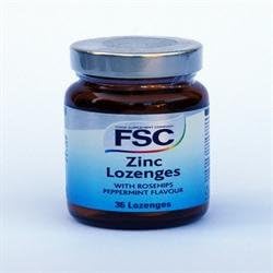 Zinc Lozenges 36's by FSC
