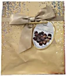 Gudrun Collection Of Fine Belgian Premium Assorted Chocolates In Champagne Gift Box - 18.3 Oz