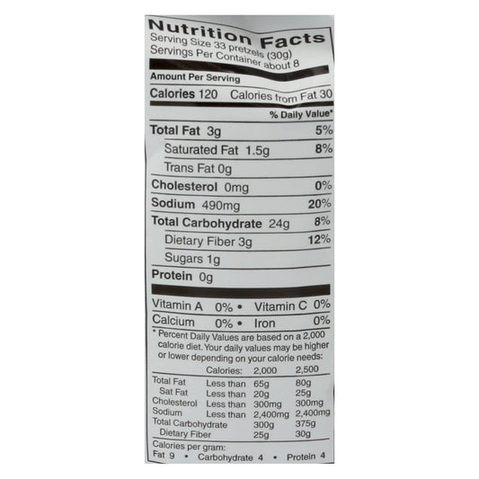 Glutino Gluten Free Pretzel Sticks. Bag