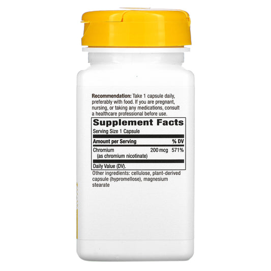 Nature'S Way, Gtf Chromium, 200 Mcg