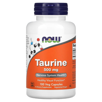 Now Foods, Taurine, 500 Mg