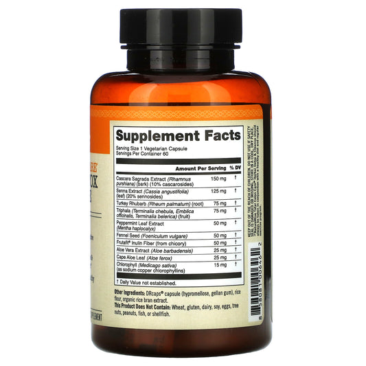 Naturewise, Total Colon Care, Herbal Detox & Cleanse Vegetarian Capsules