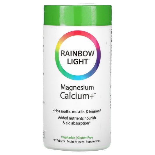Rainbow Light, Magnesium Calcium+
