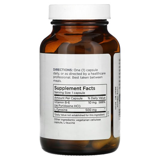 Metabolic Maintenance, L-Tyrosine, 500 Mg
