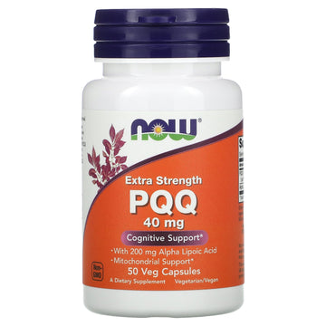 Now Foods, Extra Strength Pqq, 40 Mg Veg Capsules