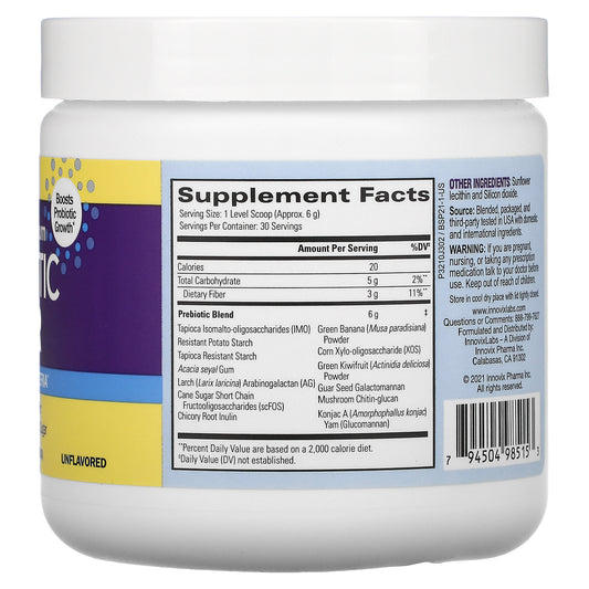 Innovixlabs, Broad Spectrum Prebiotic Fiber, Unflavored