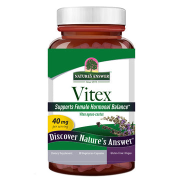 Vitex Agnus-Castus (Chastetree Berry) 90 Caps By Nature'S Answer
