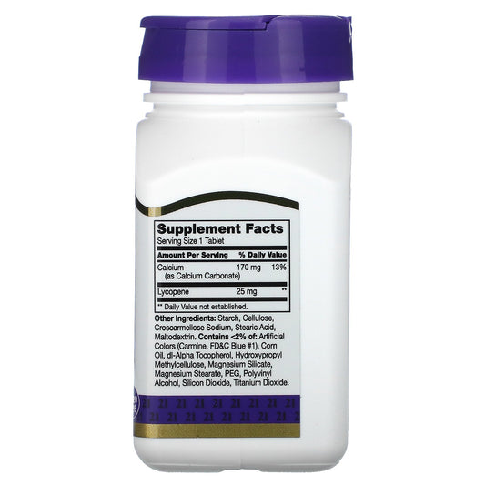 21St Century, Lycopene, 25 Mg Tablets