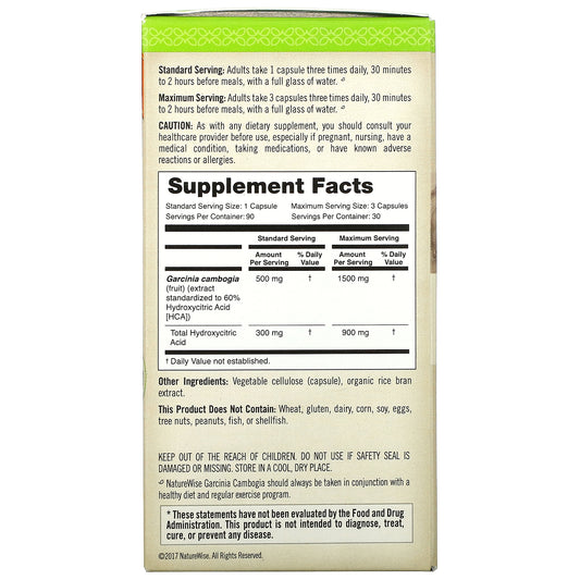 Naturewise, Garcinia Cambogia