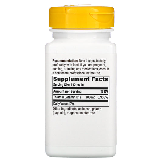 Nature'S Way, Vitamin B-1, 100 Mg