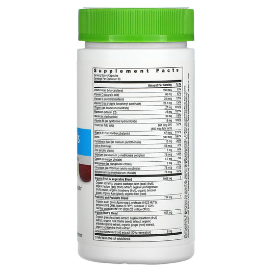 Rainbow Light, Certified Men'S Multivitamin