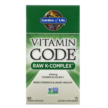 Garden Of Life, Vitamin Code, Raw K-Complex