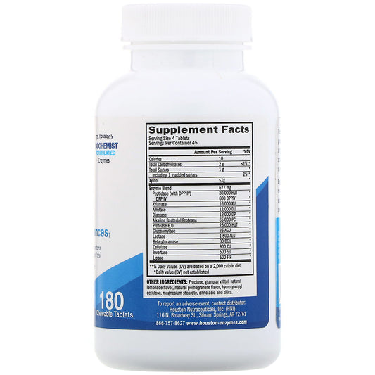 Houston Enzymes, Trienza Chewable Chewable Tablets