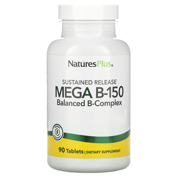 Nature'S Plus, Mega B-150, Balanced B-Complex, Tablets