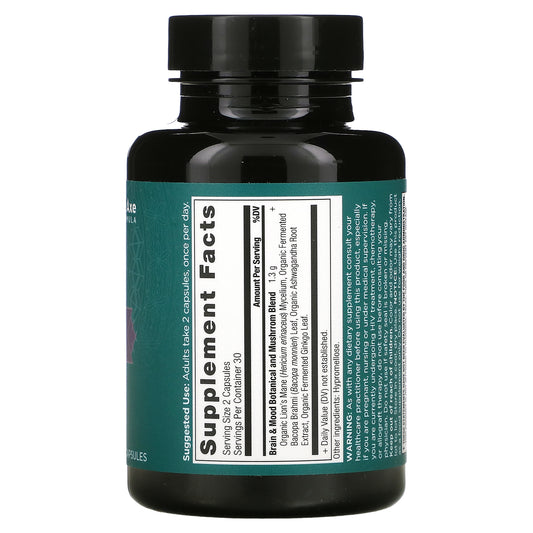 Dr. Axe / Ancient Nutrition, Brain + Mood, Brain Boost & Stress Relief