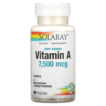 Solaray, Dry Form Vitamin A