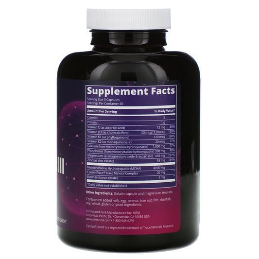 Mrm, Nutrition, Bone Maximizer Iii With Mcha