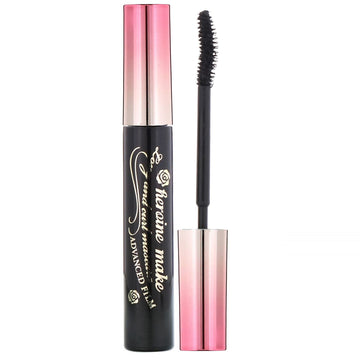 KissMe, Heroine Make, Long & Curl Mascara, Advanced Film, Waterproof, #01 Super Black
