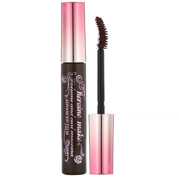 KissMe, Heroine Make, Volume & Curl Mascara, Advanced Film, #02 Brown