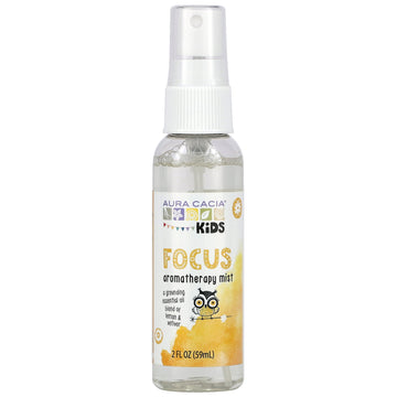 Aura Cacia, Kids, Focus Aromatherapy Mist