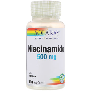 Solaray, Niacinamide, 500 Mg, Vegcaps