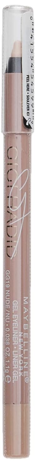 Maybelline New York Gigi Hadid Gel Eyeliner, Nude, 0.037
