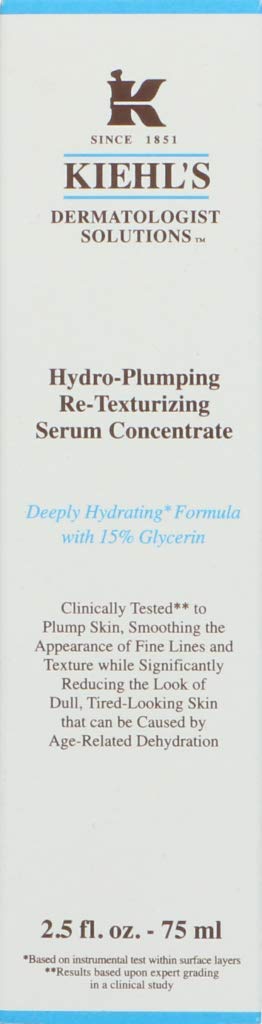 Kiehl's Hydro-Plumping Re-Texturizing Serum Concentrate, 2.5 /75