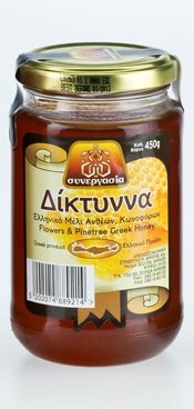 Greek Blossom and Conifer Honey From Crete - 450g : Grocery