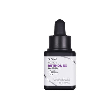 Isntree Hyper Retinol Ex 1.0 Serum 20 | 5 Peptides | 5 Cermaides | Helps Reduce Fine Lines