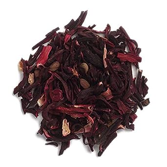 Frontier Co-Op Hibiscus Flowers, Cut & Sifted, Certified Organic, Fair Trade Certified, Kosher | Bulk Bag | Hibiscus Sabdariffa