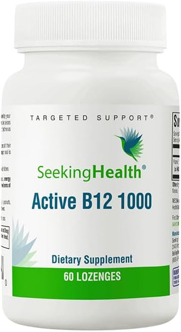 Seeking Health Active B12 1000, 1000 Mcg B12 As Adenosylcobalamin And