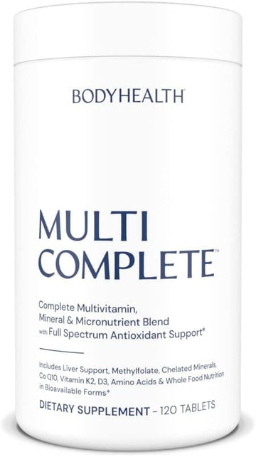 Bodyhealth Multi Complete (120 Ct) Daily Multivitamin For Men And Wome