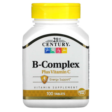 21St Century, B-Complex Plus Vitamin C, Tablets