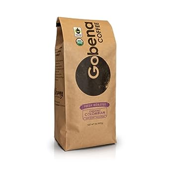 2Lb Fair Trade Organic Certified Colombian Whole Bean Light Roast, 100% Arabica Specialty Coffee, Bulk Coffee