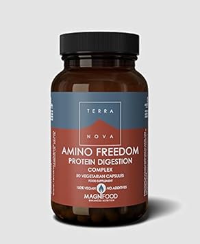 TERRANOVA Amino Freedom - Protein Digestion Complex - 50 Vegicaps