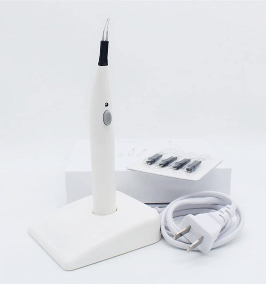 Gutta Percha-point Cutter Tooth Gum Cutting Tools, Equipped with 4 Types Working Tips Portable and Exquisite Appearance Design for exible Operation