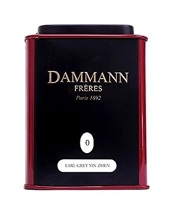 Dammann Freres - Earl Grey Yin Zhen - Loose Tea Tin - 100Gr Tea Tin