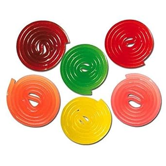 Haribo Fruit Rotella 800g Tub (100 Pieces Approx) : Grocery