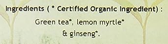 Davidsons Organic Teas 6413 Bulk Green With Lemon Ginseng Tea