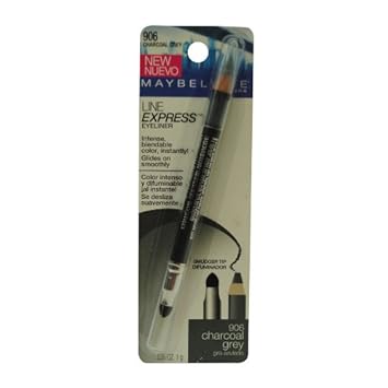 Maybelline New York Line Express Eyeliner, Charcoal Grey 906, 0.04