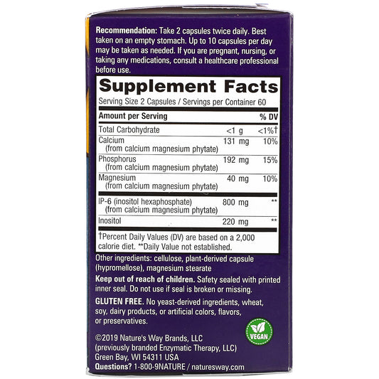 Nature'S Way, Cell Fort, Ip-6 & Inositol,Vegan Capsules