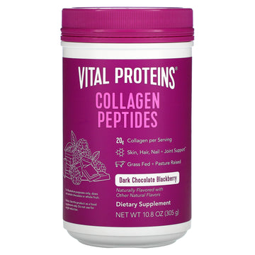 Vital Proteins, Collagen Peptides, Dark Chocolate Blackberry