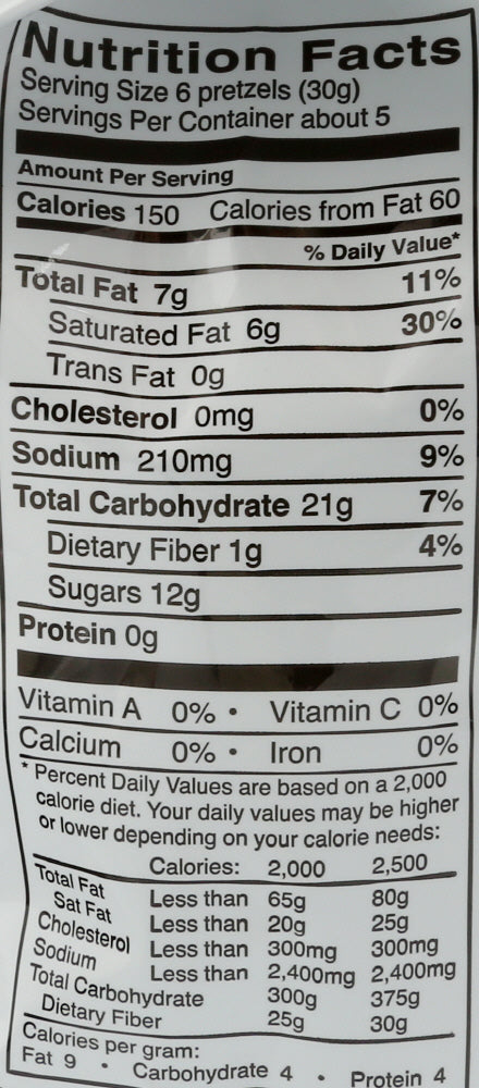 Glutino Pretzels Yogurt