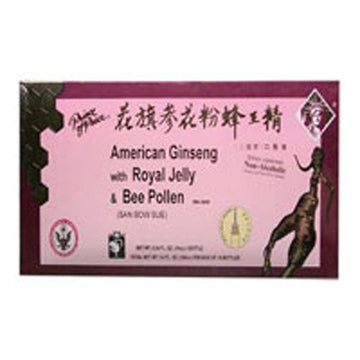 American Ginseng Royal Jelly With Bee Pollen, 10x10 Cc By Pr