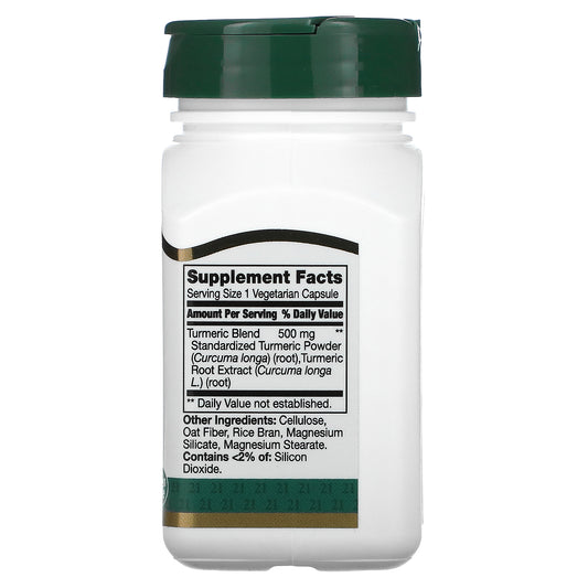 21St Century, Turmeric Complex, 500 Mg Vegetarian Capsules