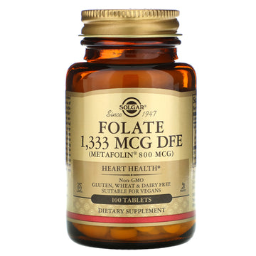 Solgar, Folate , 800 Mcg