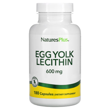 Nature'S Plus, Egg Yolk Lecithin, 300 Mg, 180 Capsules