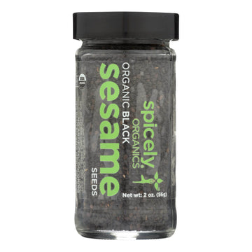 (Price/Case)Spicely Organics - Organic Sesame - Black - Case Of 3