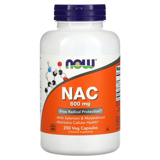Now Foods, Nac, 600 Mg Veg Capsules
