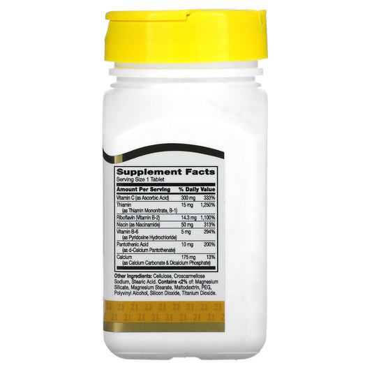 21St Century, B-Complex Plus Vitamin C, Tablets